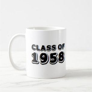 class of 1958 coffee mug