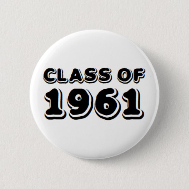 class of 1961 button (Front)