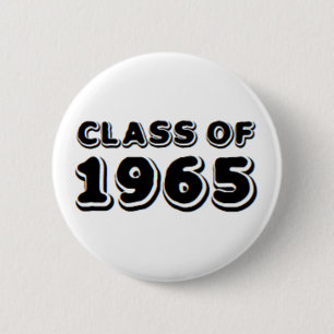 class of 1965 button