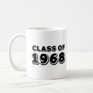 class of 1968 coffee mug