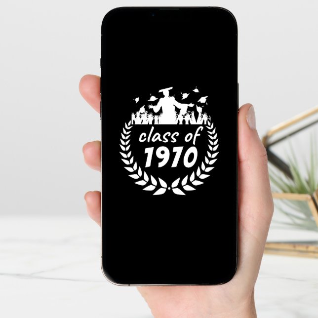 class of 1970 graduation or reunion design by year card (Front Digital)