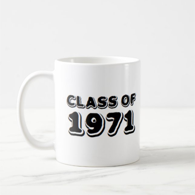 class of 1971 coffee mug (Left)