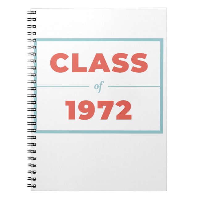 Class of 1972 notebook (Front)