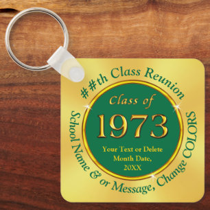 Class of 1973, gift ideas. Inexpensive, Reunion  Keychain