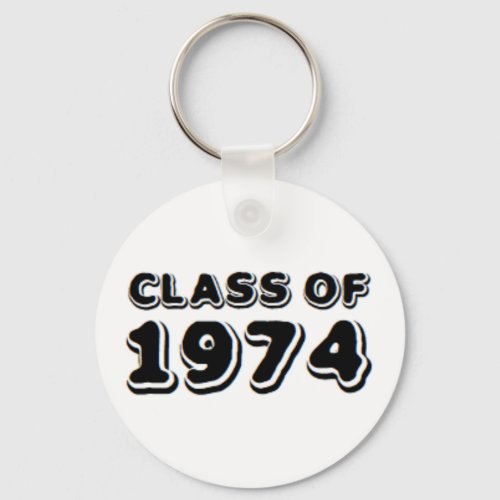 class of 1974 keychain