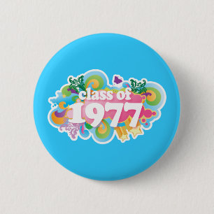 Class of 1977 button