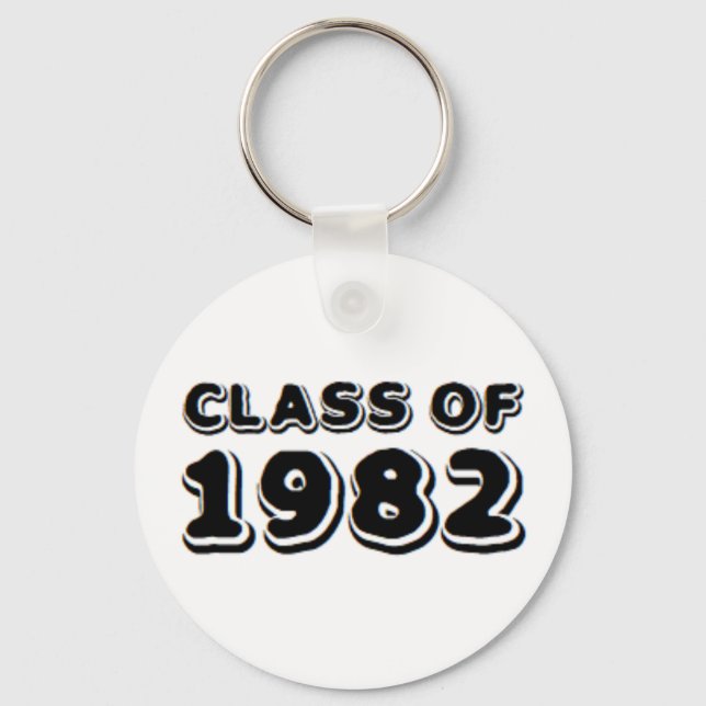 class of 1982 keychain (Front)