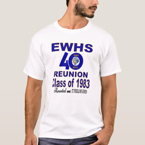 Class of 1983 40th Reunion White T_Shirt