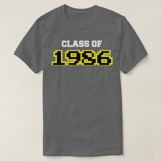 Class of 1986 T-Shirt (Design Front)
