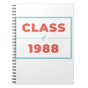 Class of 1988 notebook