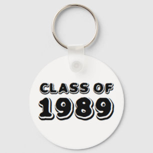 class of 1989 keychain