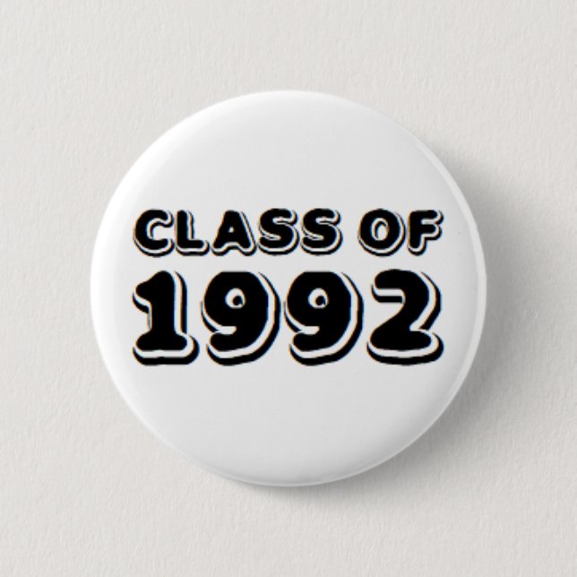 class of 1992 button (Front)