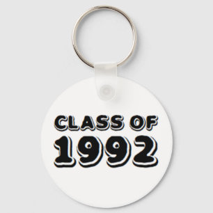 class of 1992 keychain