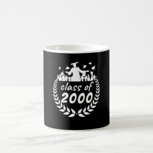 class of 2000 graduation or reunion design by coffee mug