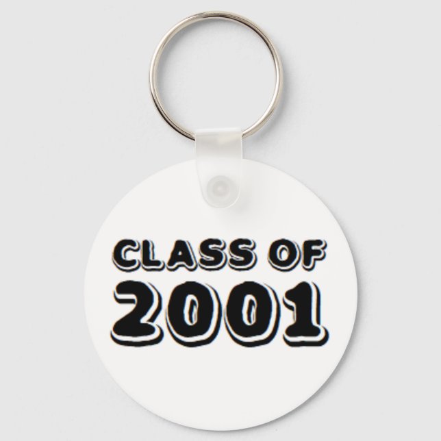 class of 2001 keychain (Front)