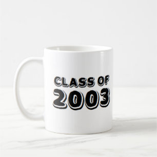 class of 2003 coffee mug