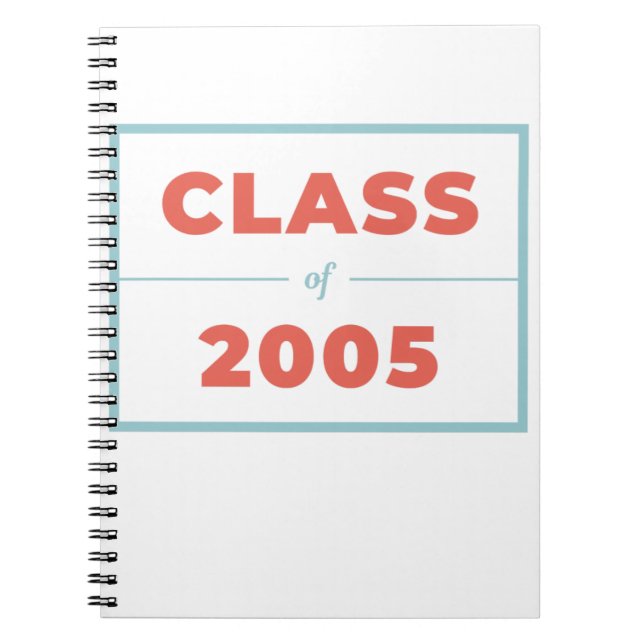 Class of 2005 notebook (Front)