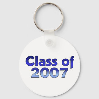 Class of 2007 Blue & White Keychain