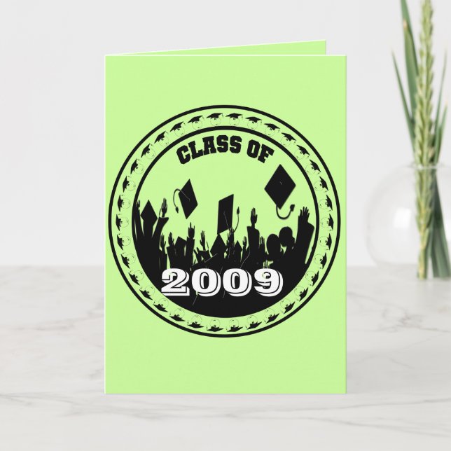 Class of 2009/2010 Invitation Choose Colors (Front)