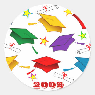 Class of 2009 Graduation Classic Round Sticker