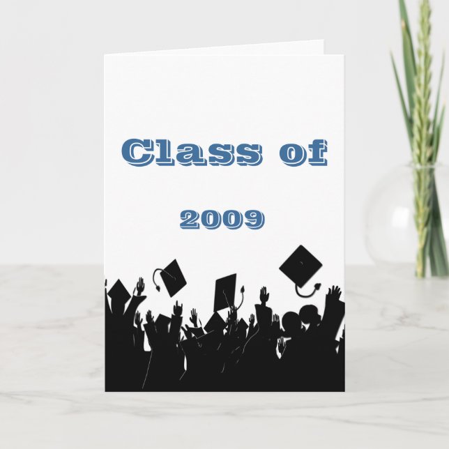 Class of 2009 Invitation YouChoose BkGrdFont Color (Front)