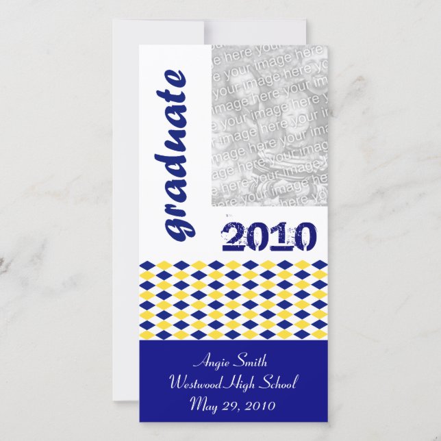 Class of 2010 Graduate Photo Announcement (Front)