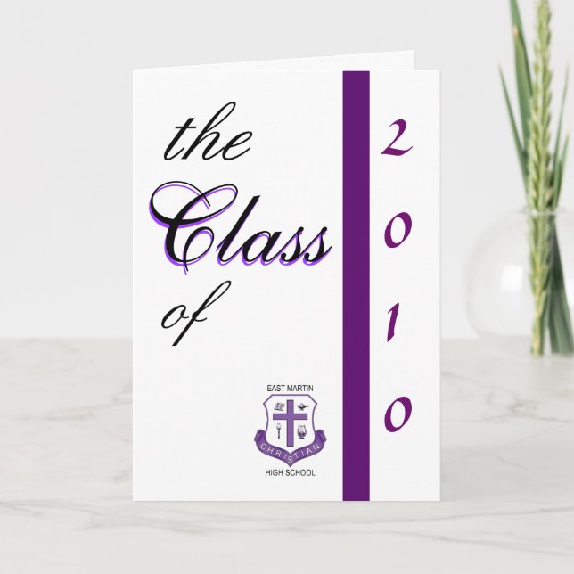class of 2010 graduation invitation (Front)