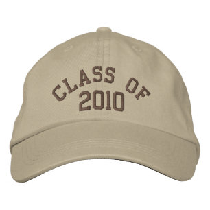 Class of 2010 or Change to Year Needed Embroidered Baseball Hat