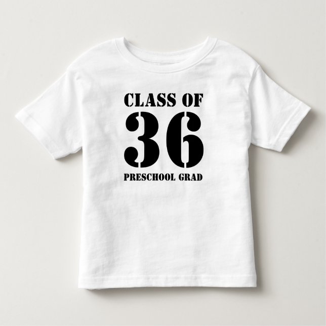 Class of  2010 Preschool Grad T-shirt (Front)