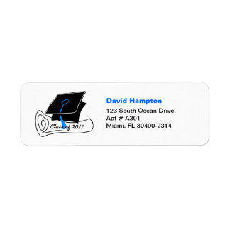 Class of 2011 Address Label Diploma 3