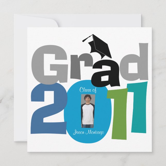 Class Of 2011 Graduation Invitation CAP180 (Front)