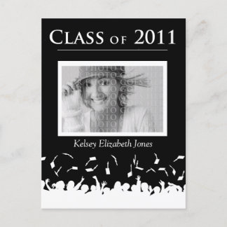 Class of 2011 Graduation Invitation Postcard