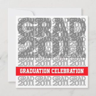 Class Of 2011 Graduation Party Invitation 03A