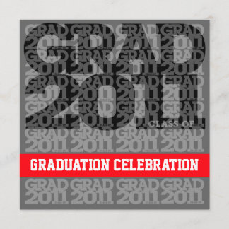 Class Of 2011 Graduation Party Invitation 03FF
