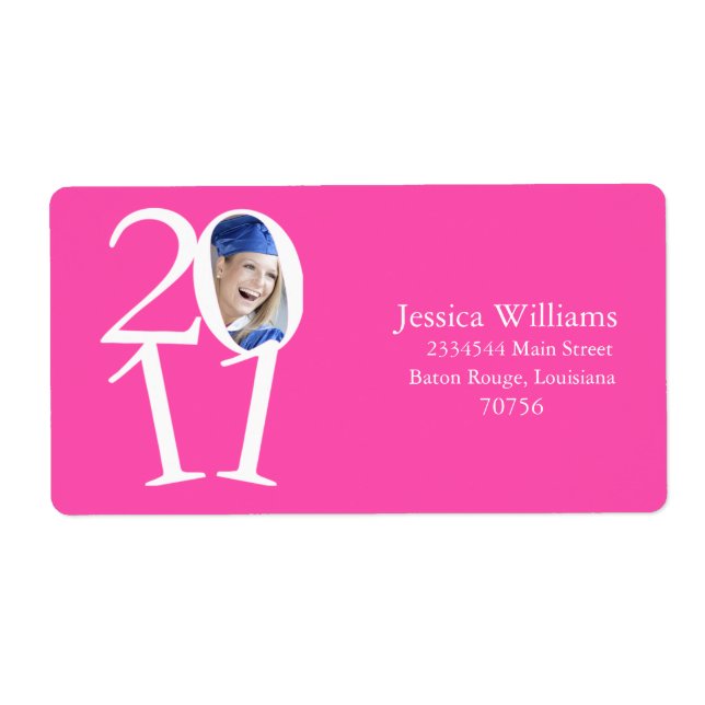 Class of 2011 label (Front)