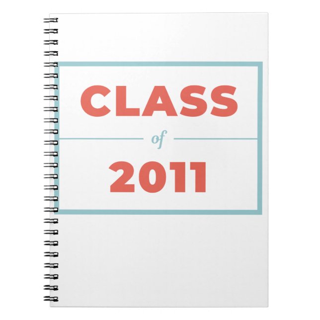 Class of 2011 notebook (Front)