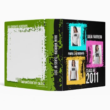 Class Of 2011 Photo Autograph Binder 1 by pixibition at Zazzle