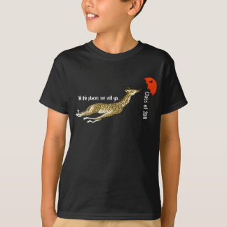 Class of 2011 Whimsical Giraffe Umbrella T-shirts