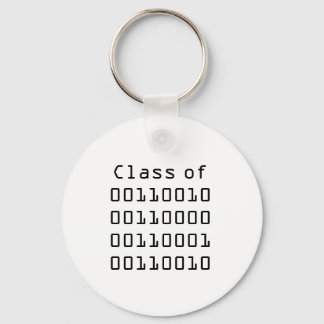 Class of 2012 Binary Keychain