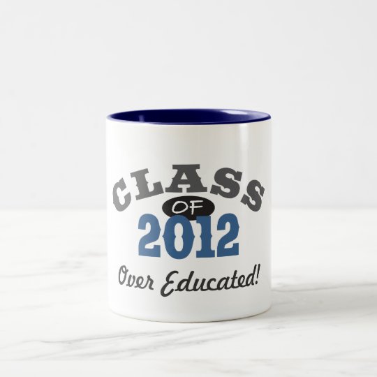 Class Of 2012 Blue Two-Tone Coffee Mug