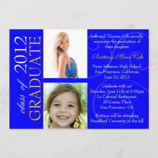 Class of 2012 Graduate Announcement