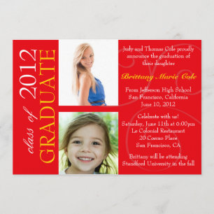 Class of 2012 Graduate Announcement