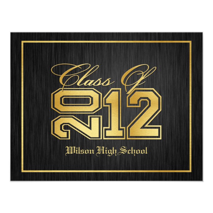 Class of 2012 Graduation Party Invitation