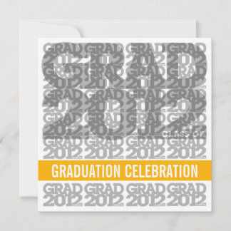Class Of 2012 Graduation Party Invitation 12LGO
