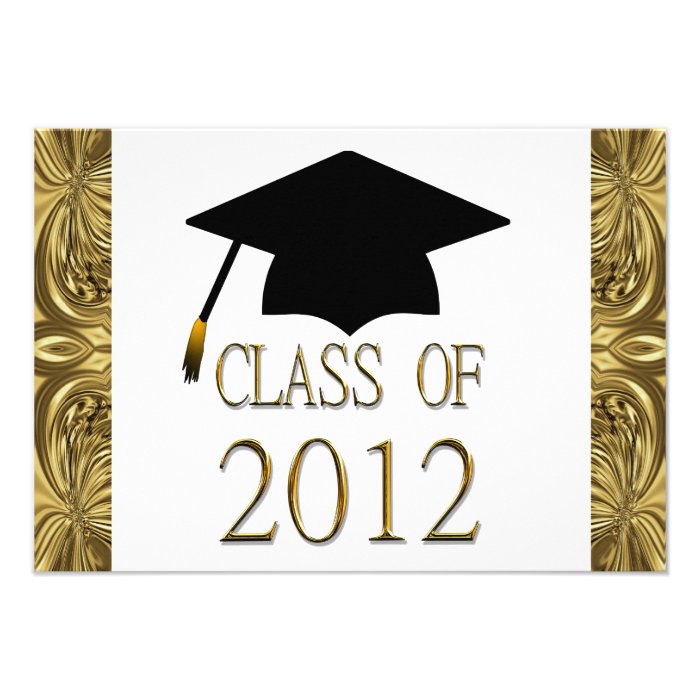 Class Of 2012 Graduation Party Invitations