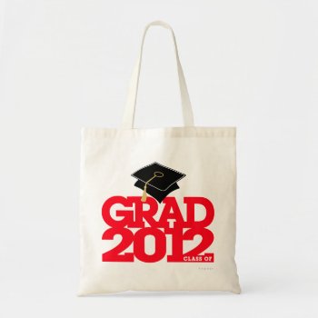 Class Of 2012 Graduation Red Bag by pixibition at Zazzle
