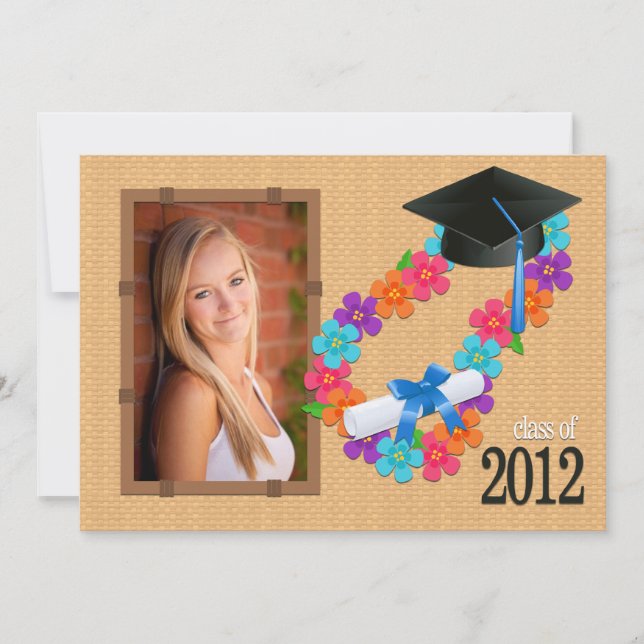 Class of 2012 Lei Graduation Invitation (Front)