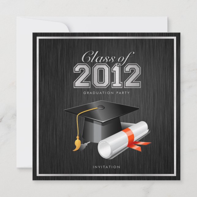 Class of 2012 Party Graduation Invitation (Front)