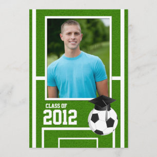 Class of 2012 Soccer Graduation Invitation