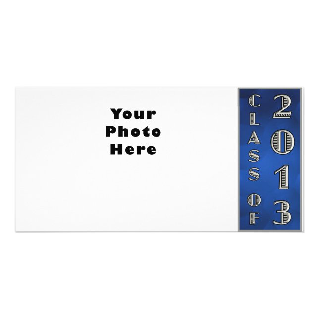 Class of 2013 Blue radial gradient Card (Front)